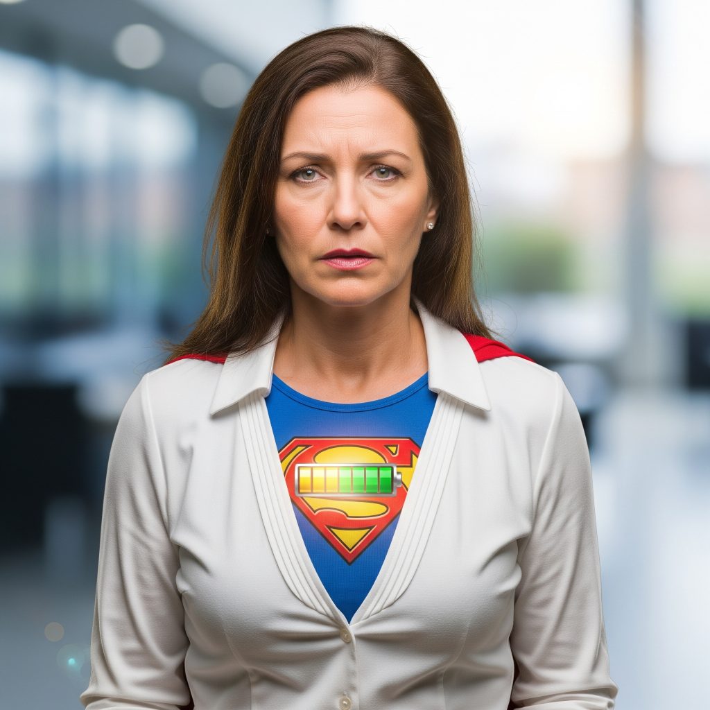 Superwonan está sin barterías