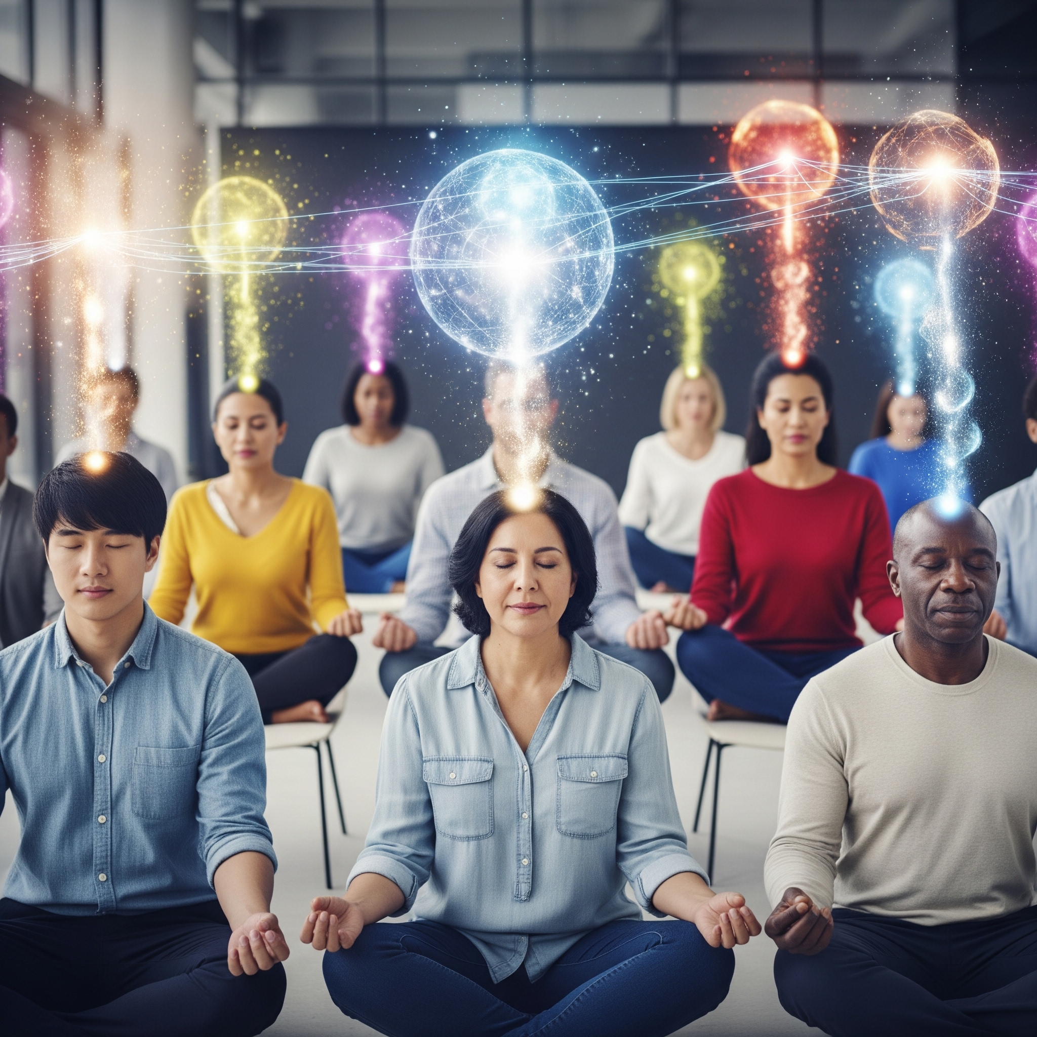 Meditación colectiva para salvar el mundo de la guerra